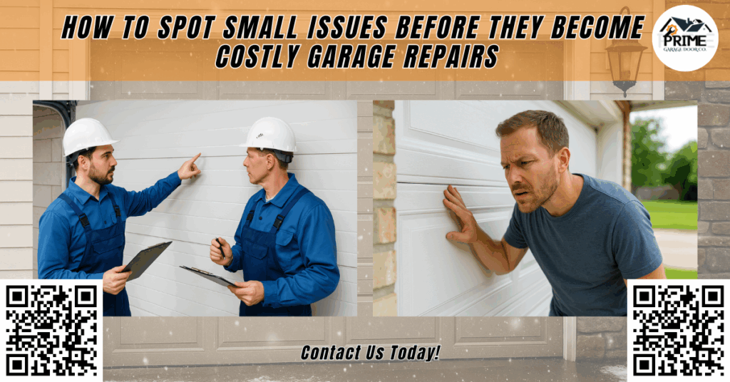 How to Spot Small Issues Before They Become Costly Garage Repairs 2 How to Spot Small Issues Before They Become Costly Garage Repairs - Prime Garage Door Co.