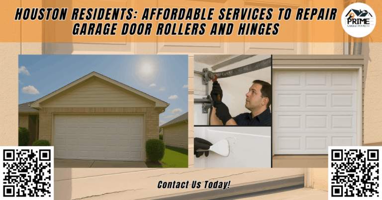 Houston Residents: Affordable Services to Repair Garage Door Rollers and Hinges 4 Houston Residents: Affordable Services to Repair Garage Door Rollers and Hinges