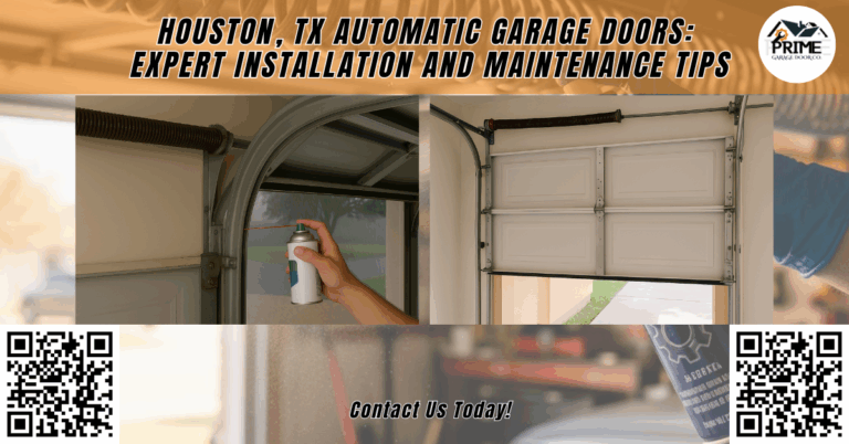 Houston, TX Automatic Garage Doors: Expert Installation and Maintenance Tips 2 Houston, TX Automatic Garage Doors: Expert Installation and Maintenance Tips - Prime Garage Door Co.